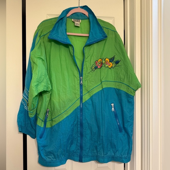 COS Jackets & Blazers - Vintage Cos Cos Size 1x 90s Windbreaker
